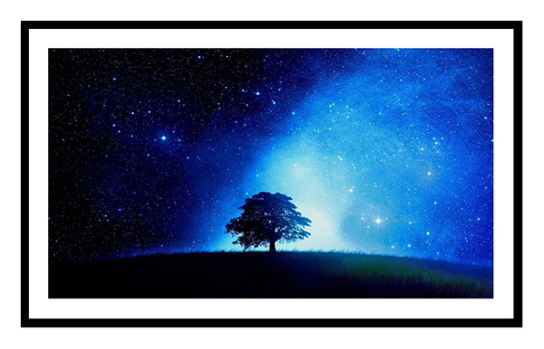 Bức tranh galaxy vũ trụ mã số 024