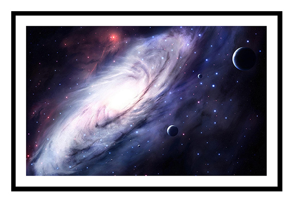 Bức tranh galaxy vũ trụ mã số 004