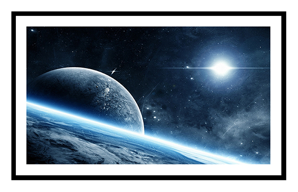 Bức tranh galaxy vũ trụ mã số 009