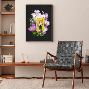 Tranh nha khoa PTR0155