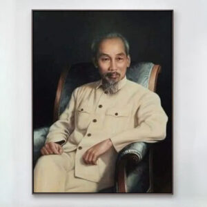 Tranh bác Hồ PTR01158