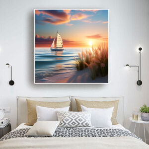 Tranh phong cảnh biển bình yên PTR01174