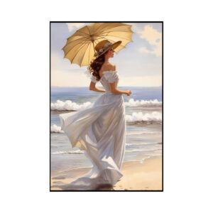 Tranh cô gái quyến rũ trang trí phòng ngủ PTR01187