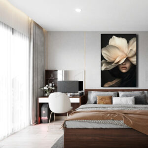 Tranh cô gái nghệ thuật PTR01191