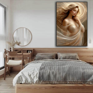 Tranh cô gái Nữ Thần PTR01205