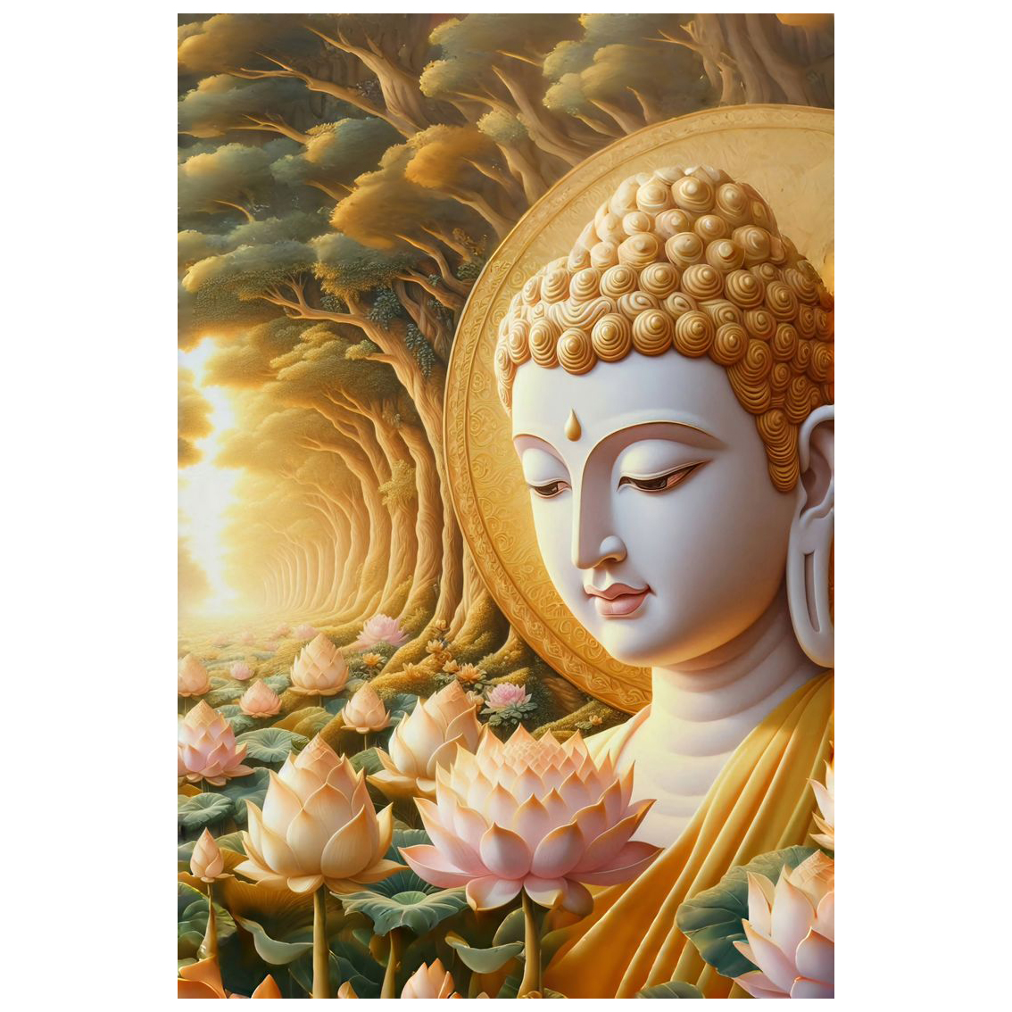 Tranh Đức Phật PTR01209 2 7b70ed76090b9710287b6543ec49e21f