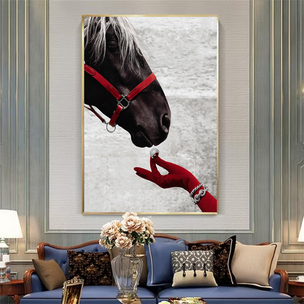 Tranh Tuấn Mã Quyền Uy PTR01216