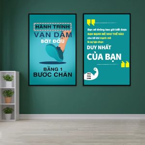 Tranh động lực thúc đẩy tinh thần khởi nghiệp VP02002