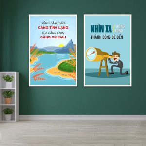 Tranh văn phòng cho nhà lãnh đạo VP02003