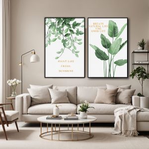 Tranh lá cây PTR0207