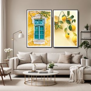 Tranh trang trí Chanh Vàng PTR0209