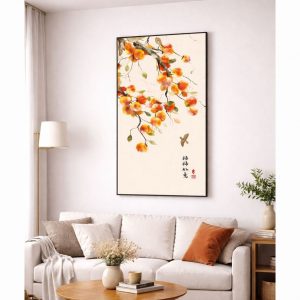 Tranh Cành Hồng Mộc Miên PTR01250