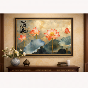 Tranh Khổ Lớn Tranh Liên Hoa VHV0104