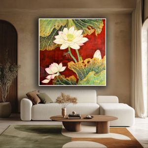 Tranh Hoa Sen PTR01231