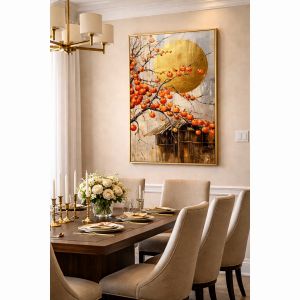 Tranh Cành Hồng Trĩu Quả PTR01241