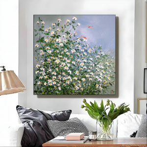 Tranh hoa Xuyến Chi PTR01234