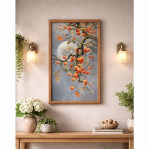 Tranh Cành Hồng PTR01253