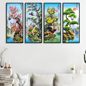 tranh phong thuy cho nguoi menh thuy 5 tu quy