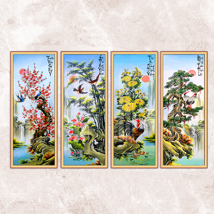 Tranh Tứ Quý PTR0407