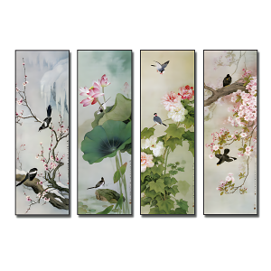 Tranh Tứ Quý PTR0409