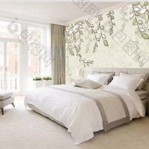 Tranh dán tường trừu tượng thiên nhiên TDT954