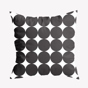 Gối vải họa tiết trừu tượng đen trắng GV0023 9 24 3