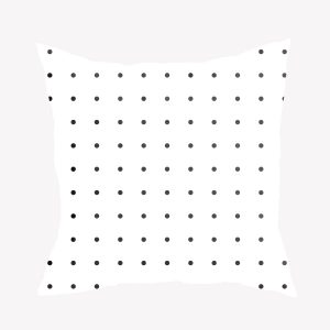 Gối vải họa tiết trừu tượng đen trắng GV0023 7 24 5