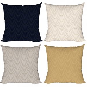 Gối vải họa tiết trừu tượng GV0002