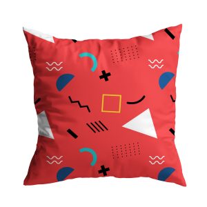 Gối vải họa tiết trừu tượng màu sắc GV0019 9 4 1 1