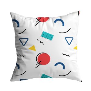 Gối vải họa tiết trừu tượng màu sắc GV0019 7 4 3