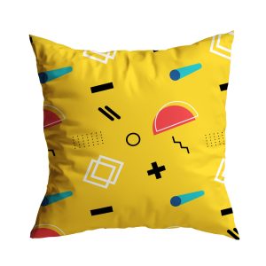 Gối vải họa tiết trừu tượng màu sắc GV0019 6 4 4