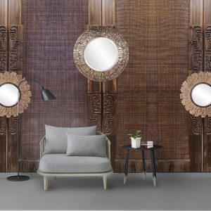 Tranh dán tường 3D trừu tượng TDTA038