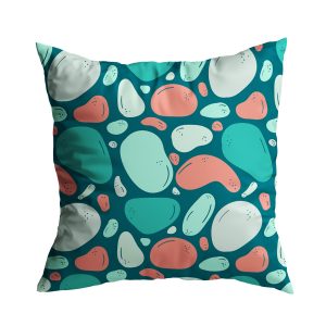 Gối vải họa tiết trừu tượng màu sắc GV0018 9 5 1 1