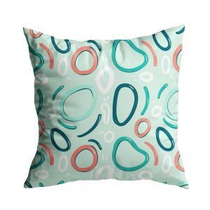 Gối vải họa tiết trừu tượng màu sắc GV0018 8 5 2 1