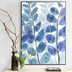 Tranh đơn lá xanh CV01212