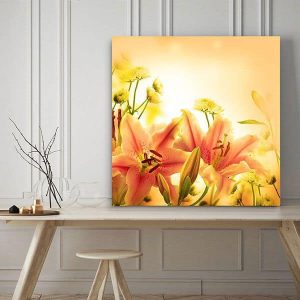 Tranh đơn các loài hoa CV01227