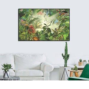 Tranh đơn thiên nhiên động vật CV01235