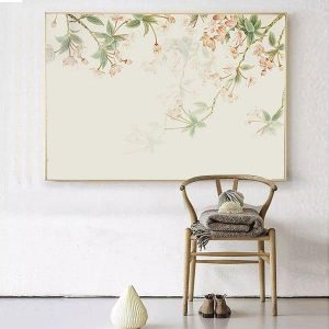 Tranh đơn Canvas vẽ hoa CV01244