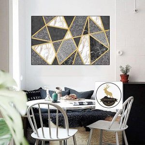 Tranh đơn trừu tượng hình học CV01257