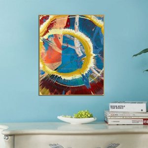 Tranh đơn trừu tượng màu sắc CV01286