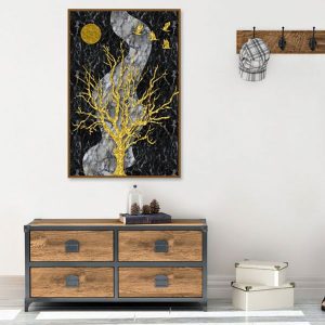 Tranh đơn trừu tượng thiên nhiên động vật CV01343