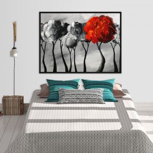 Tranh đơn hoa nghệ thuật CV01347