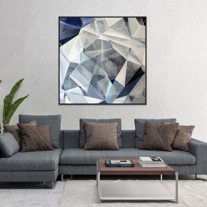 Tranh đơn trừu tượng 3D CV01357