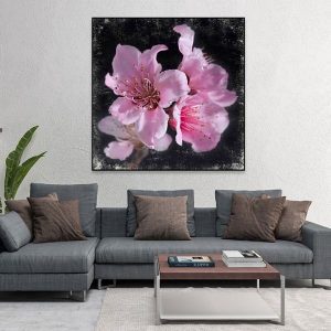 Tranh đơn hoa nghệ thuật CV01376