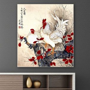 Tranh đơn nghệ thuật Trung Quốc CV01384