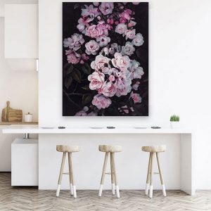 Tranh đơn hoa hồng nghệ thuật CV01440