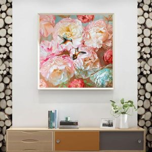 Tranh đơn hoa hồng nghệ thuật CV01450