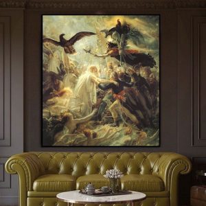 Tranh đơn phong cách châu Âu CV01500