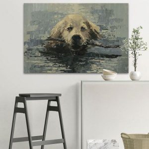 Tranh đơn vẽ động vật nghệ thuật  CV01654