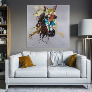 Tranh đơn vẽ động vật nghệ thuật CV01665